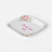 A Dish as Pretty as Your Treats Pappteller (Gewinkelt)