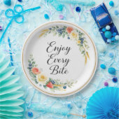 A dish that combines art and taste pappteller (Party)