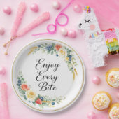 A dish that combines art and taste pappteller (Party)