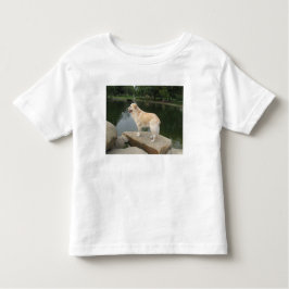 A Dog At A Pond Kleinkind T-shirt
