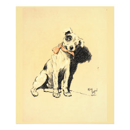 A Dog Day Pl 02 (1902) Cecil Charles Windsor Fotodruck