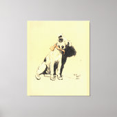 A Dog Day Pl 02 (1902) Cecil Charles Windsor Leinwanddruck (Vorderseite)