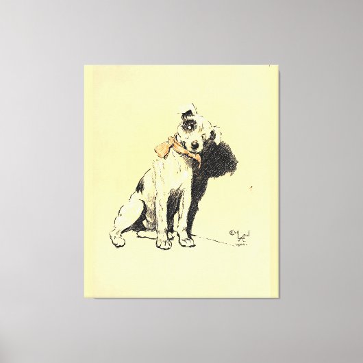 A Dog Day Pl 02 (1902) Cecil Charles Windsor Leinwanddruck (Vorderseite)