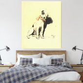 A Dog Day Pl 02 (1902) Cecil Charles Windsor Leinwanddruck (Insitu (Schlafzimmer))