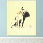 A Dog Day Pl 02 (1902) Cecil Charles Windsor Leinwanddruck (Insitu (Holzboden))