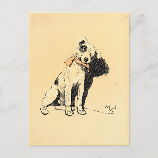 A Dog Day Pl 02 (1902) Cecil Charles Windsor Postkarte (Vorderseite)