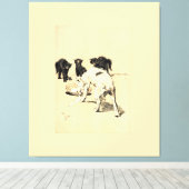 A Dog Day Pl 03 (1902) Cecil Charles Tapestry Leinwanddruck (Insitu (Holzboden))