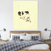 A Dog Day Pl 03 (1902) Cecil Charles Tapestry Leinwanddruck (Insitu (Schlafzimmer))