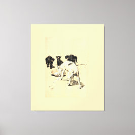 A Dog Day Pl 03 (1902) Cecil Charles Tapestry Leinwanddruck