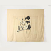 A Dog Day Pl 03 (1902) Cecil Charles Tapestry Wandteppich (Vorderseite (Horizontal))