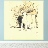 A Dog Day Pl 12 (1902) Cecil Charles Windsor Leinwanddruck (Insitu (Holzboden))