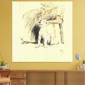 A Dog Day Pl 12 (1902) Cecil Charles Windsor Leinwanddruck (Insitu (Wohnzimmer))