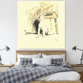 A Dog Day Pl 12 (1902) Cecil Charles Windsor Leinwanddruck (Insitu (Schlafzimmer))