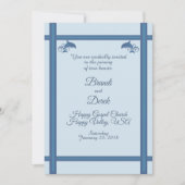 A Dolphin Einladung (Vorderseite)