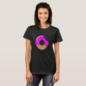 A Donut A Day Keeps The Sadness Away   Cute Donut  T-Shirt (Vorne ganz)
