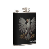 A Double Dose of Polkas Vinyl Wrapped Flask Flachmann (Rechts)