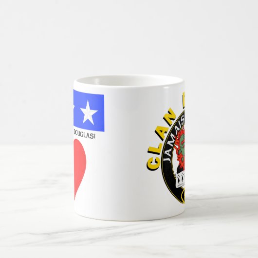 A DOUGLAS! mug with a Douglas Badge Kaffeetasse (Mittel)
