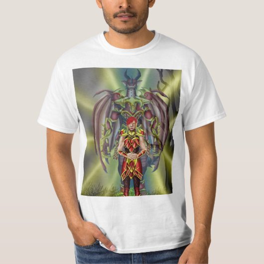 A Dracthyr and her hidden true self T-Shirt (Vorderseite)