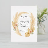 A dreamy boho arch for your perfect day folieneinladung (Stehend vorne)