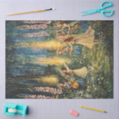 A Dreamy Foxhandschuhe Serie Design #6 Seidenpapier (Basteln)