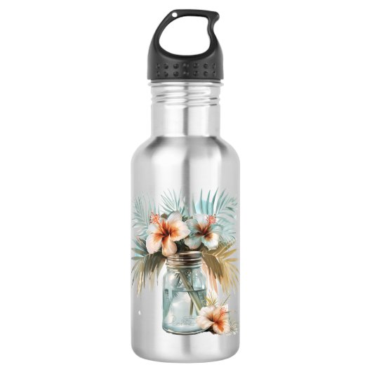 A EDELSTAHLFLASCHE (Vorderseite)