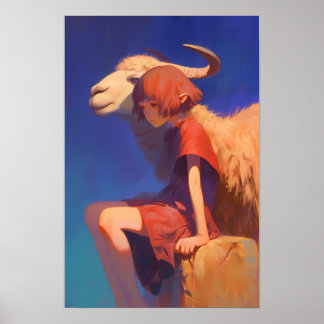 A Elf und ihr Freund Poster