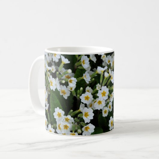 A - Englische Primel Kaffeetasse (Vorderseite Links)