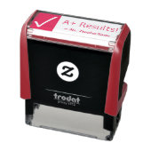 "A+ Ergebnisse!" Lehrerin Rubber Briefmarke Permastempel (Produkt)