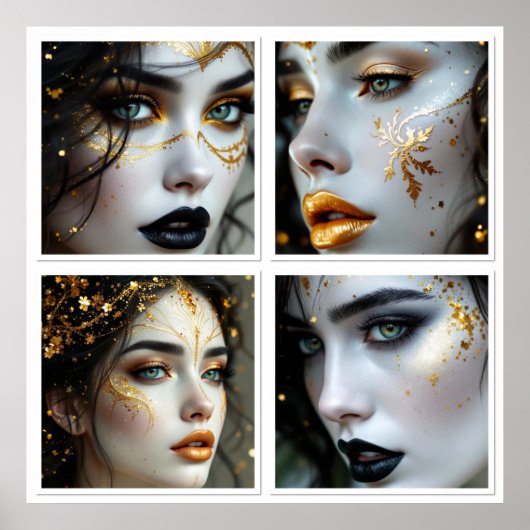 A Face In Time  Poster (Vorne)