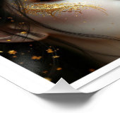 A Face In Time  Poster (Ecke)