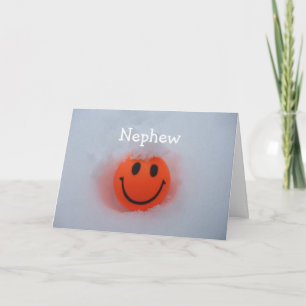 A Face -Nephews Valentine's Day Feiertagskarte