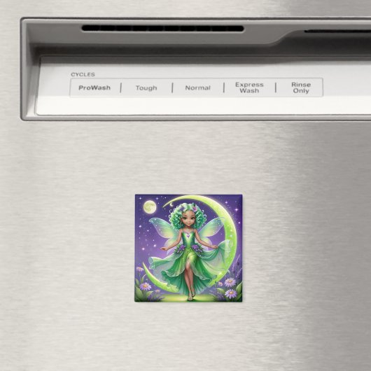 A Fairy - Green Magnet (In Situ (Geschirrspüler))