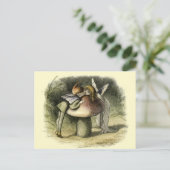 "A Fairy Kiss" von Doyle Postkarte (Stehend Vorderseite)