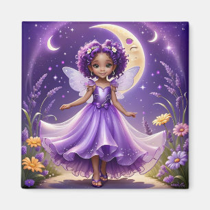 A Fairy - Lila Magnet