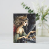 A Fairy Queen Dumpster Diving Postkarte (Stehend Vorderseite)