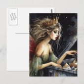 A Fairy Queen Dumpster Diving Postkarte (Vorne/Hinten)