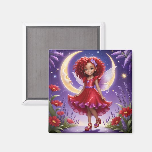 A Fairy - Red Magnet (Vorderseite/Rückseite)