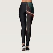 A Fairy Under Starry Skies by Luis Ricardo Falero Leggings (Rückseite)