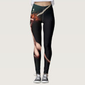 A Fairy Under Starry Skies by Luis Ricardo Falero Leggings (Vorderseite)