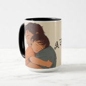 A Father’s Love Never Fades Tasse (Vorderseite Links)