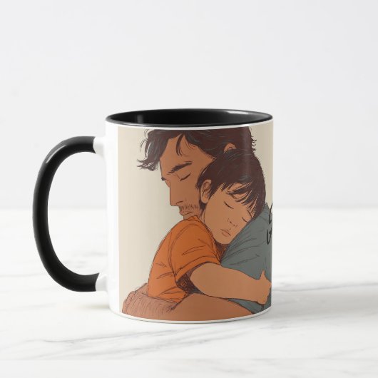 A Father’s Love Never Fades Tasse (Links)