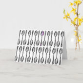 A Few Extra Spoons Karte (Gelbe Blume)