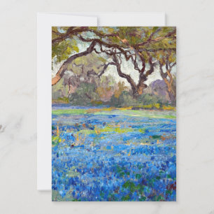 A Field of Bluebonnets at Alamo Heights, 1919 Karte