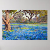 A Field of Bluebonnets at Alamo Heights, 1919 Poster (Vorne)