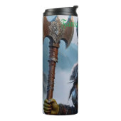 A Fierce Orc Warrior Queen Thermosbecher (Nach links gedreht)