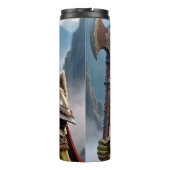 A Fierce Orc Warrior Queen Thermosbecher (Rückseite)