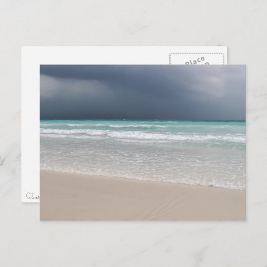 A Fine Day for a Storm Postkarte (Vorne/Hinten)