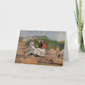 A Fisherman-Tochter | Winslow Homer Karte (Vorderseite)