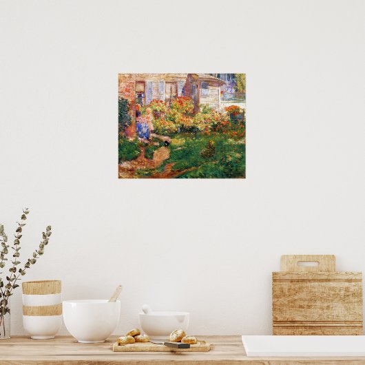 A Fisherman's Hütte von Frederick Childe Hassam Poster (Küche)