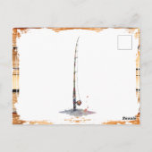 A Fishing on the Ocean Themed Keeping in Touch Postkarte (Rückseite)